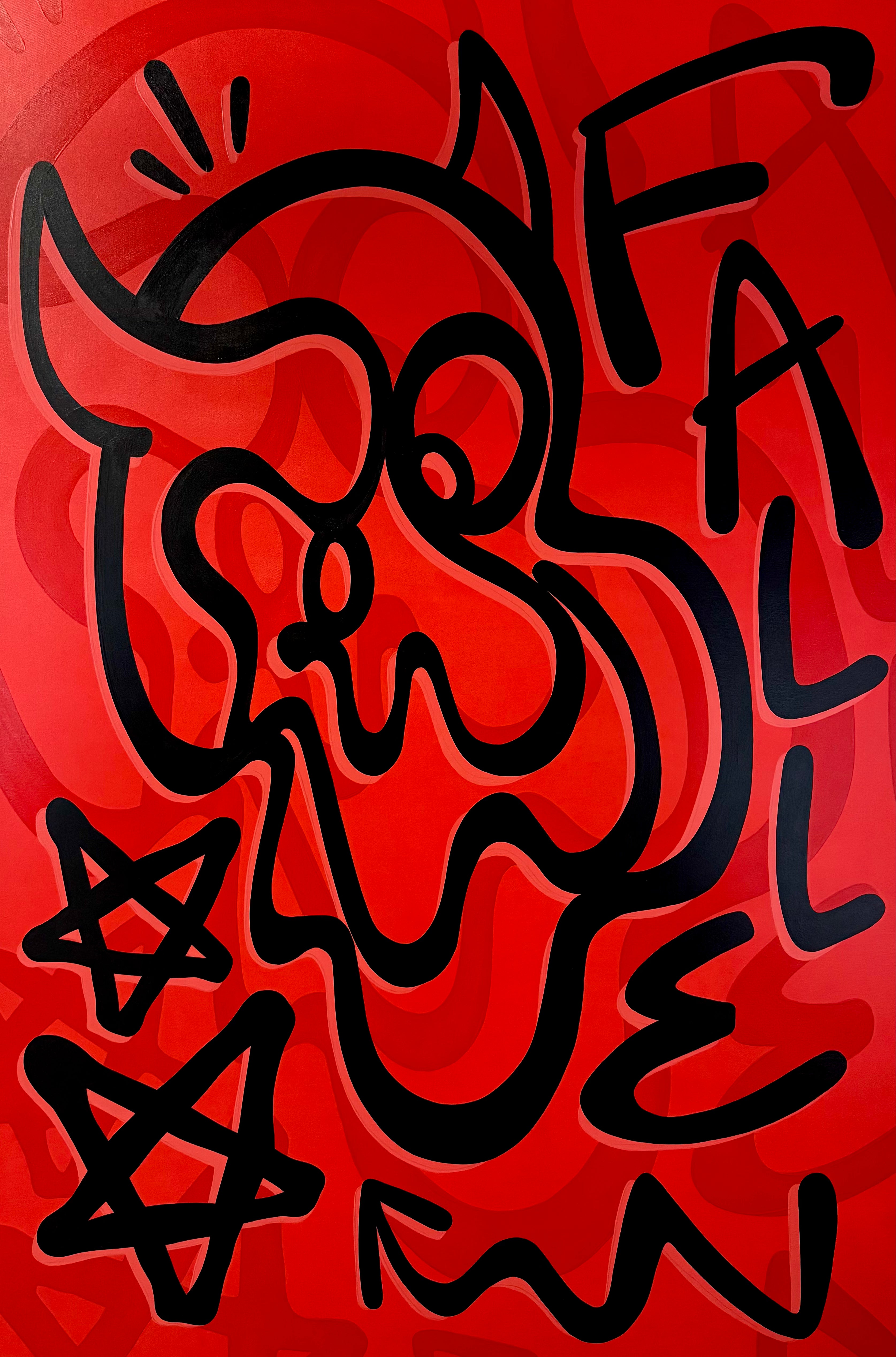 Fallen Angel 72"x 48"