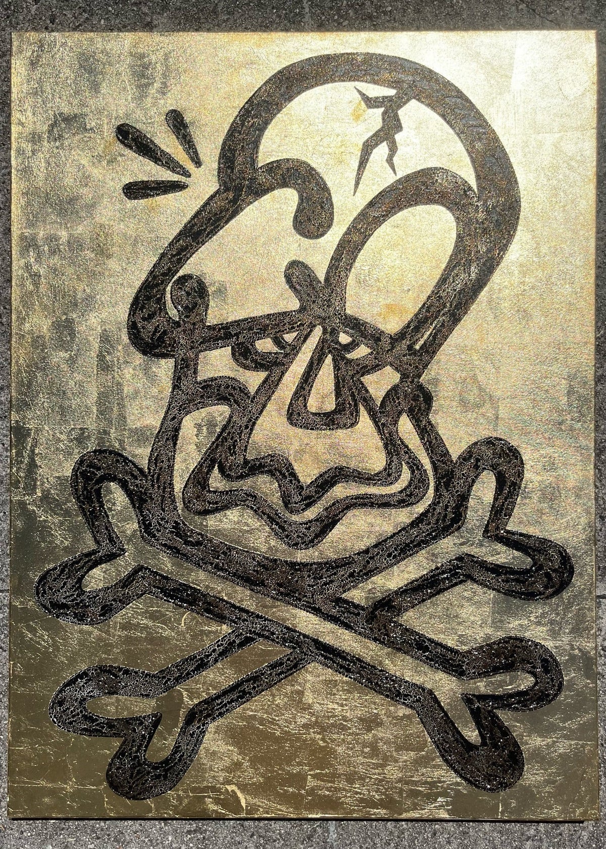 Golden Bones 40"x 30"