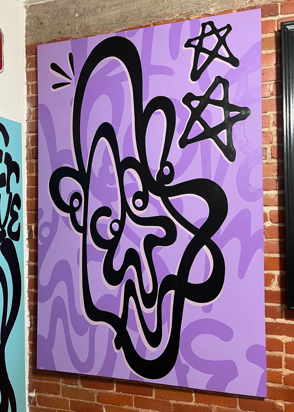 Purple People Eater 72"x 48"